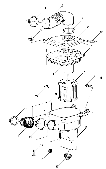 Air Box Assembly (4914761476008A)