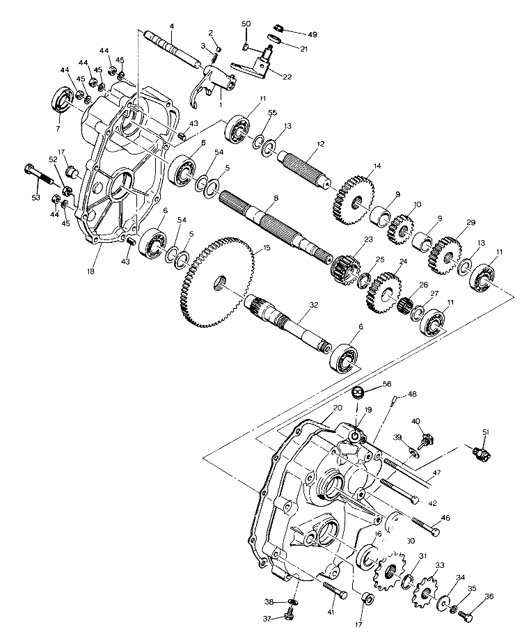 Gearcase Assembly (4914761476027A)