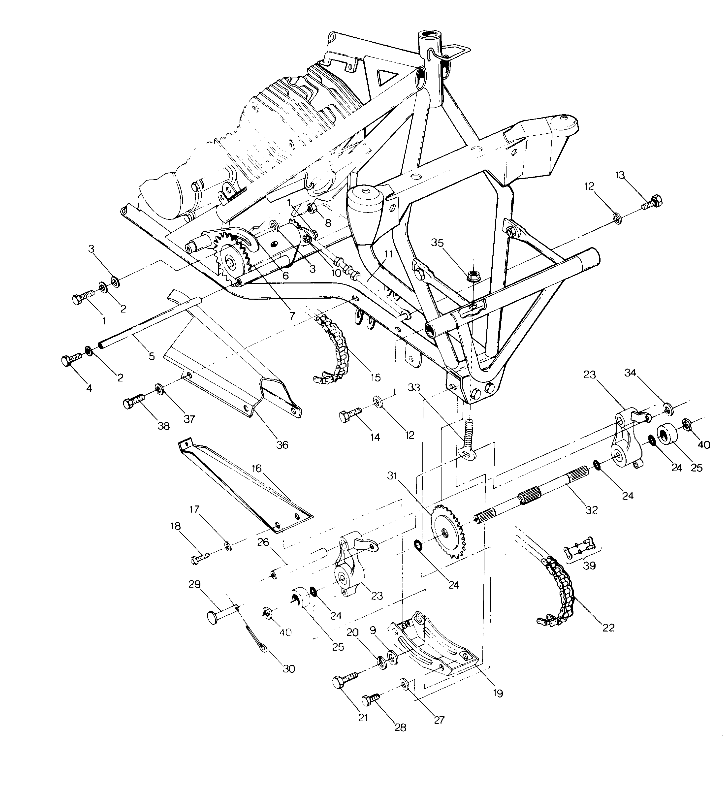 Front Drive Assembly 1988 4 x 4 Update - 4/14/88 (4914761476031A)