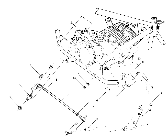 Shift Linkage Assembly (4914761476037A)