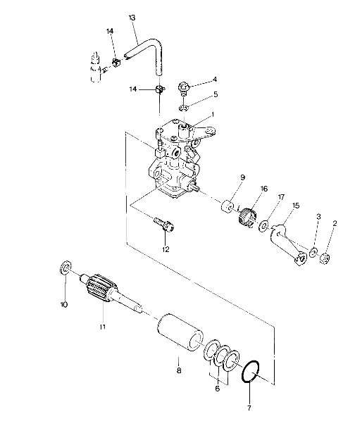 Oil Pump Assembly (4914761476040A)