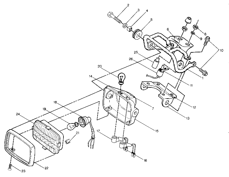 Headlight Assembly (4914771477007A)