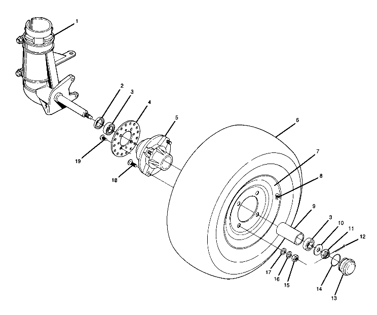 Front Wheel Assembly (4914771477015A)