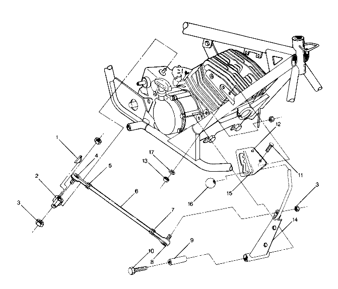 Shift Linkage Assembly (4914771477016A)