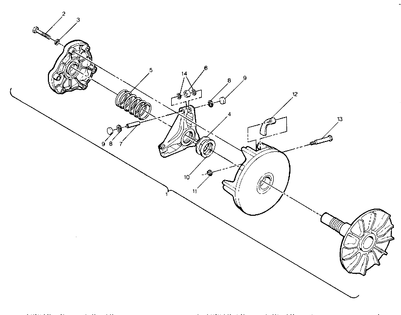 Drive Clutch Assembly (4914771477023A)