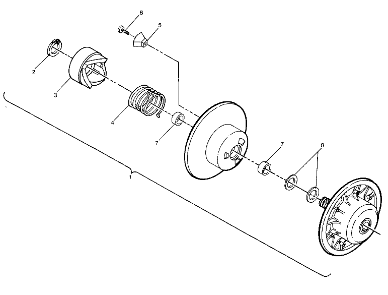 Driven Clutch Assembly (4914771477024A)