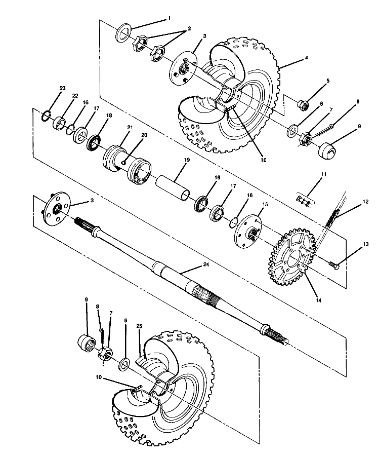 Rear Wheel Drive Assembly (4914781478017A)