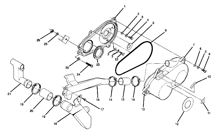 Clutch Cover Assembly (4914781478020A)