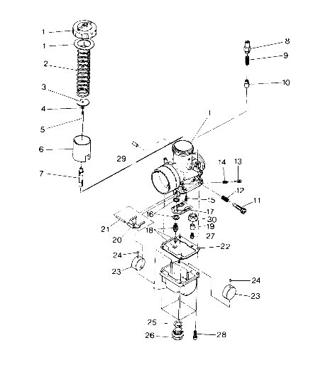 Carburetor Assembly (4914781478034A)