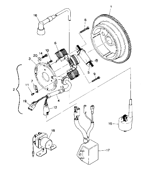 Magneto Assembly (4914781478036A)