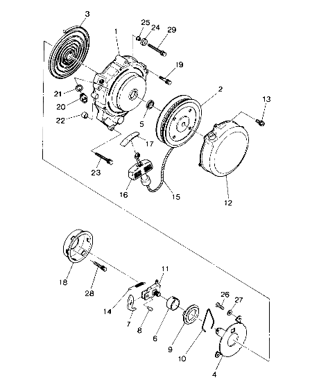 Recoil Starter Assembly (4914781478037A)