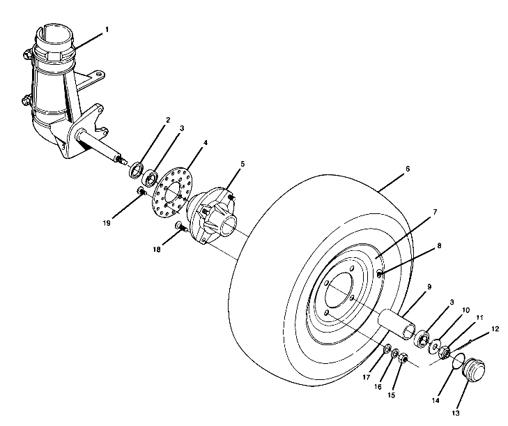 Front Wheel Assembly (4914891489015A)