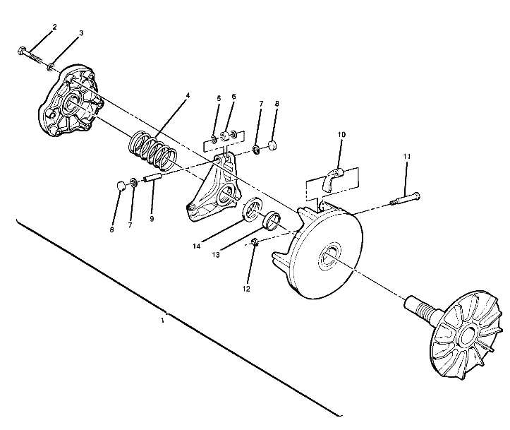 Drive Clutch Assembly (4914891489023A)