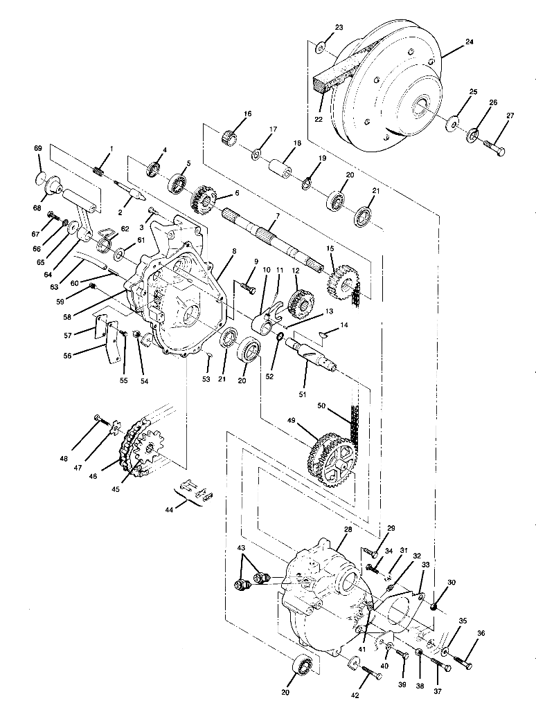 Gearcase Assembly (4914891489025A)