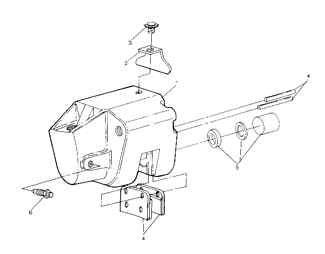 Rear Brake Assembly 1988 Trail Boss Update-4/14/88 (4914891489030A)