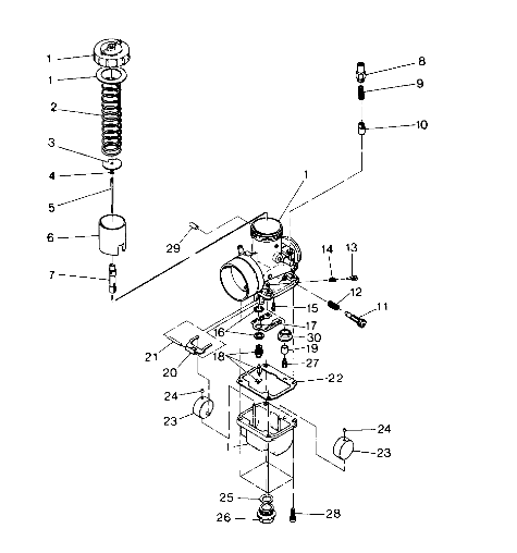 Carburetor Assembly (4914891489034A)