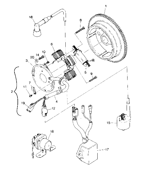 Magneto Assembly (4914891489036A)