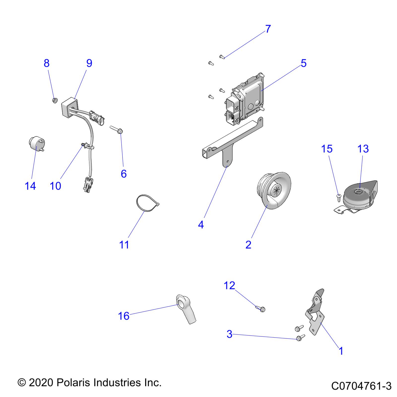 ELECTRICAL, ECU, RELAY, COIL - D21BBPD4B4 (C0704761-3)