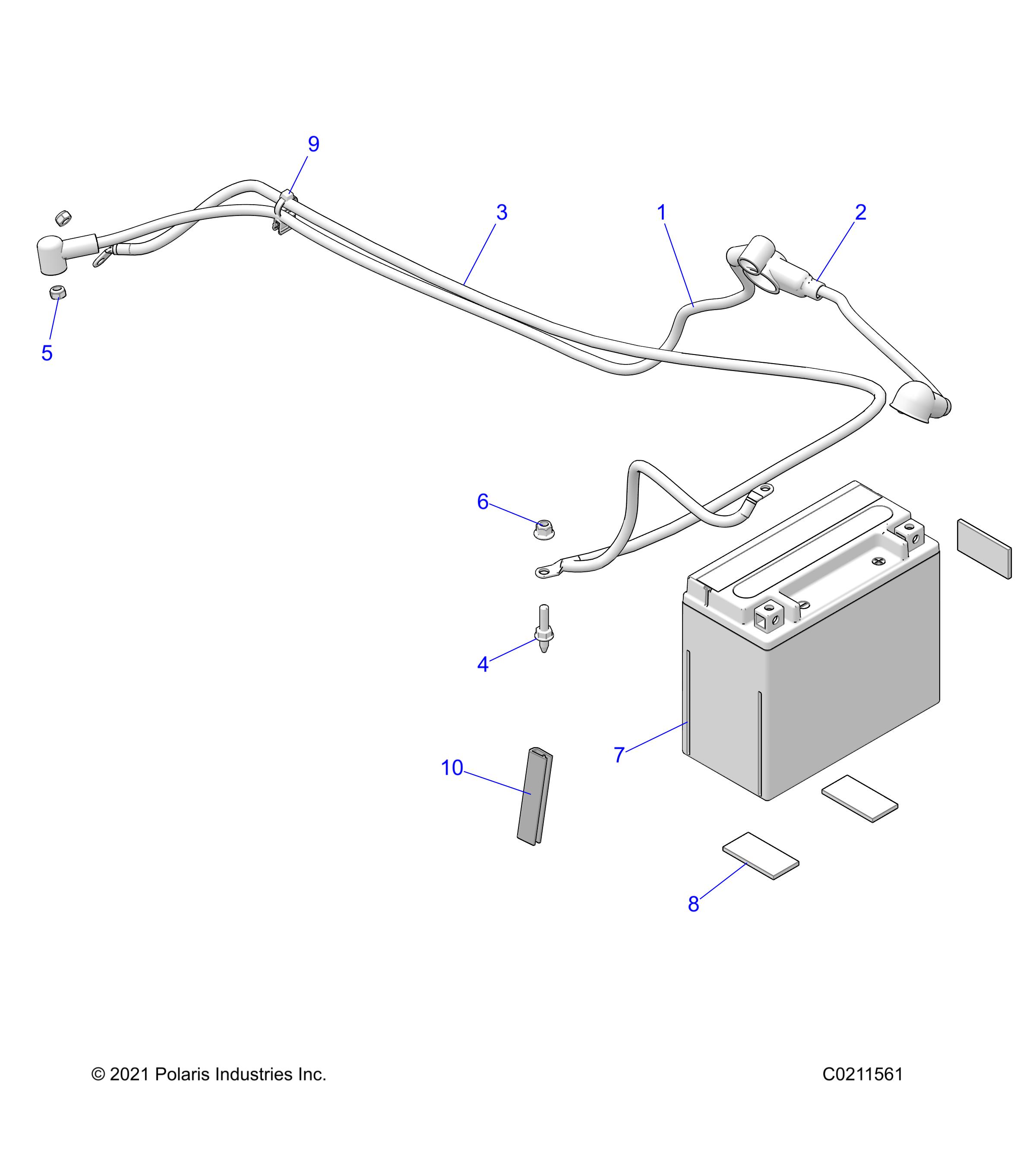 ELECTRICAL, BATTERY - A22SEA57F1/T57C1/C2/F1 (C0211561)