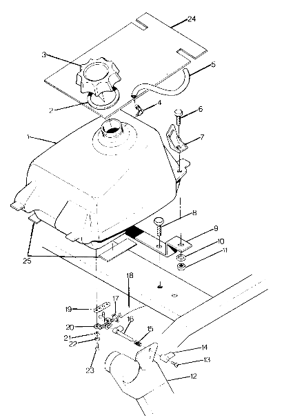 Fuel Tank Assembly (4915951595004A)