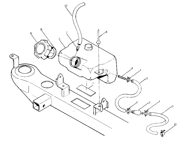 Oil Tank Assembly (4915951595005A)