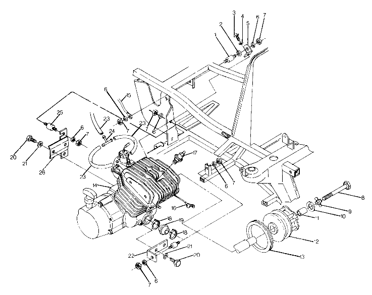 Engine Mounting (4915951595006A)