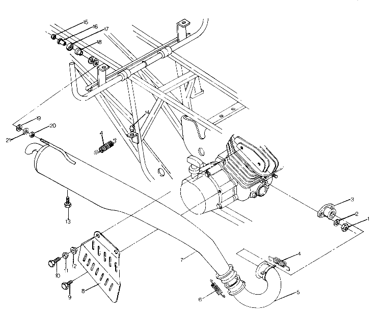 Muffler Mounting (4915951595008A)