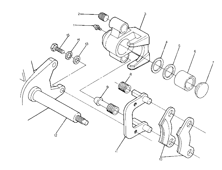 Front Brake Assembly (4915951595018A)