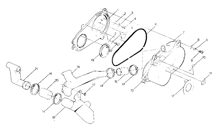 Clutch Cover Assembly (4915951595024A)