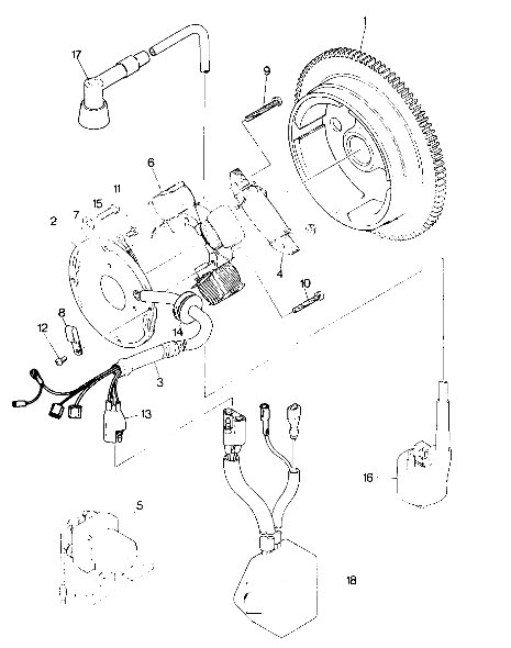 Magneto Assembly (4915951595041A)