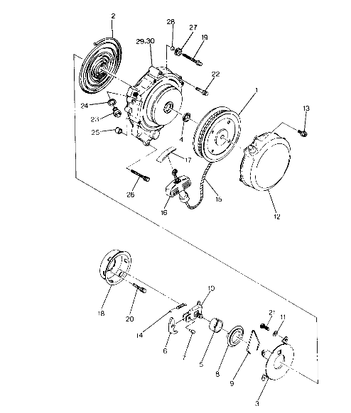 Recoil Starter Assembly (4915951595042A)