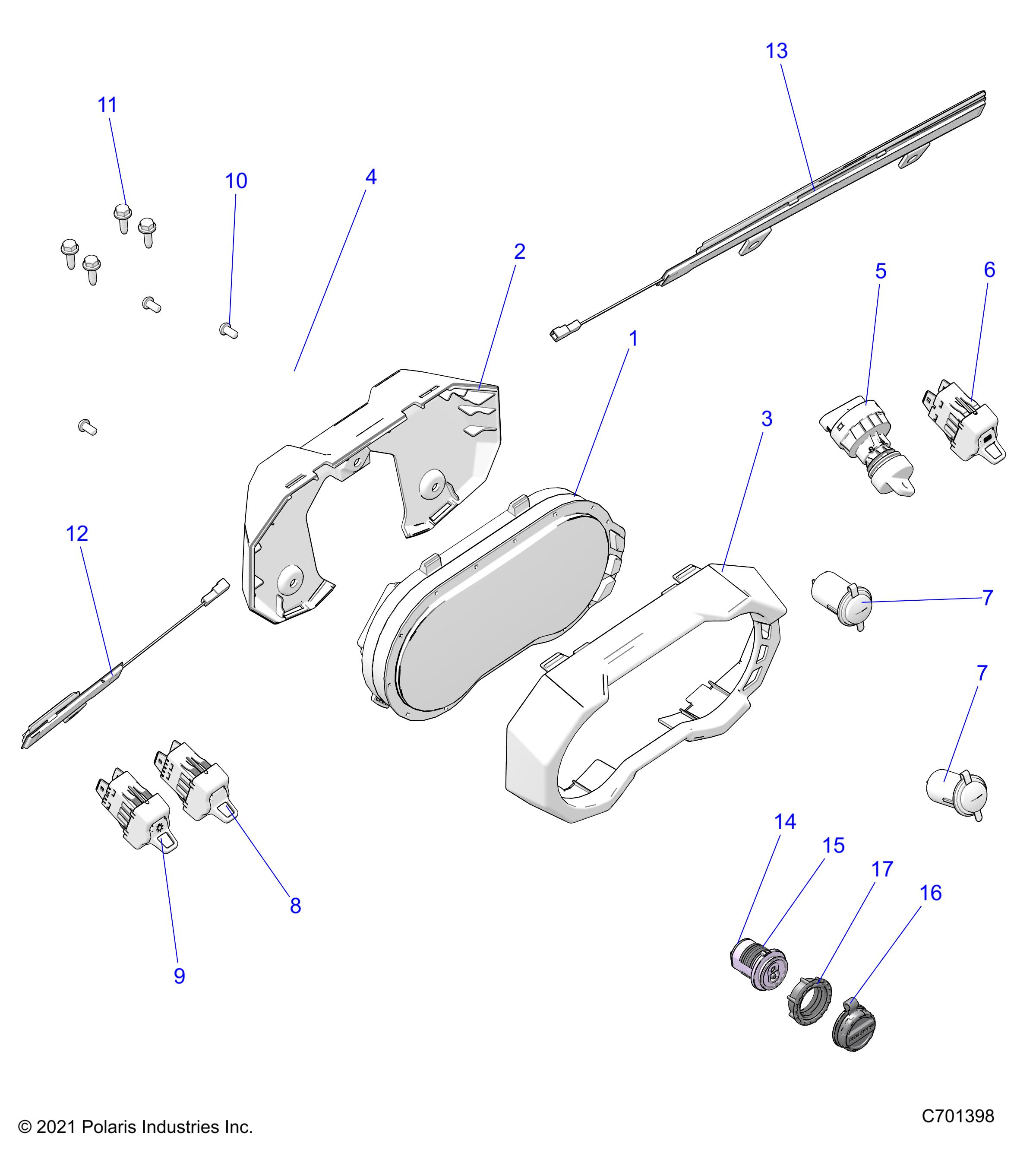 ELECTRICAL, DASH INSTRUMENTS AND CONTROLS -  Z23RGL2KAJ/BJ/KAK/BK  (C0704548-02)