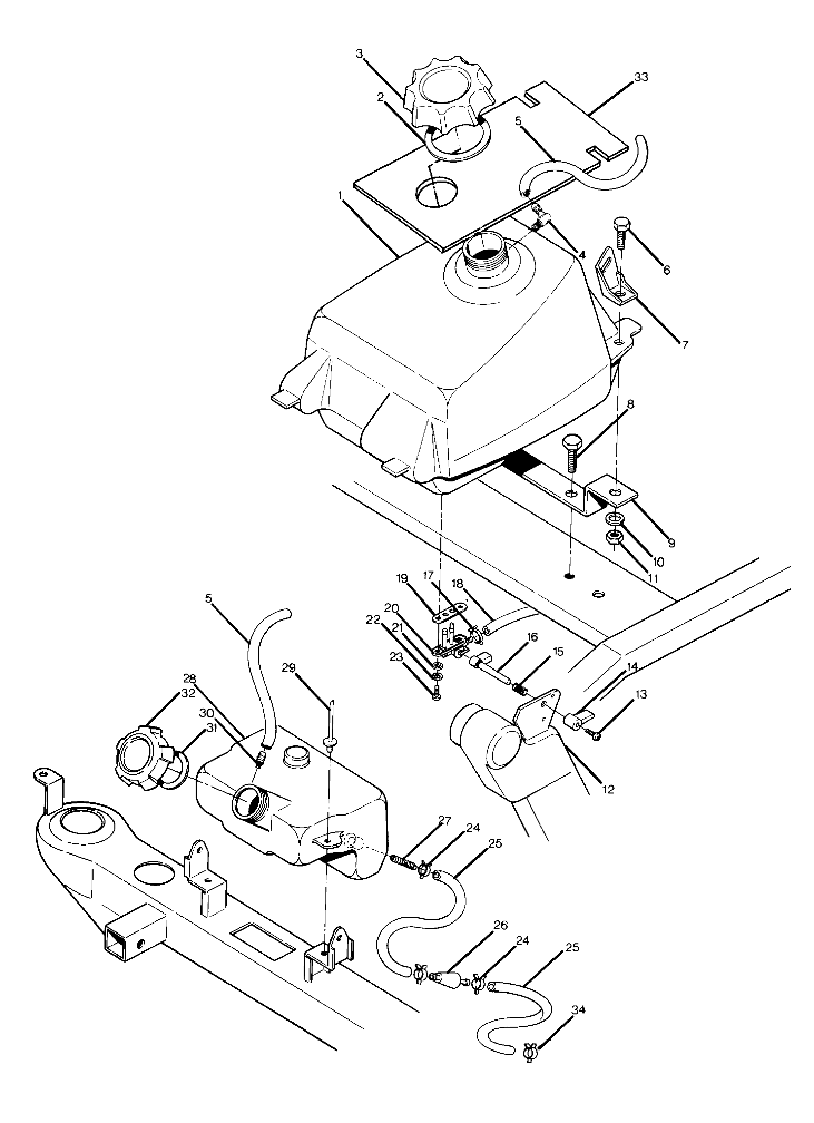 Fuel Tank Assembly (4916331633009A)