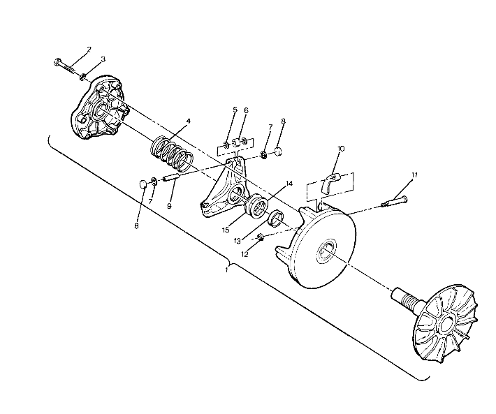 Drive Clutch Assembly (4916331633023A)