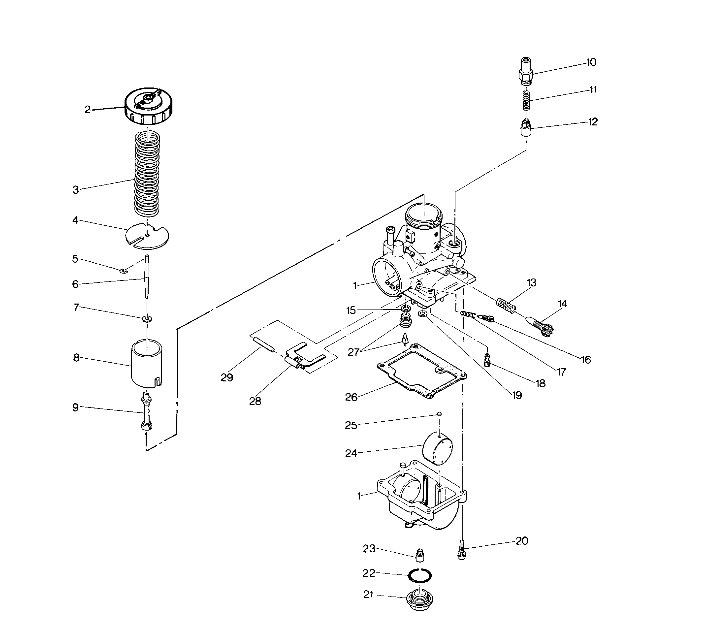 Carburetor Assembly (4916331633034A)