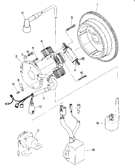 Magneto Assembly (4916331633036A)