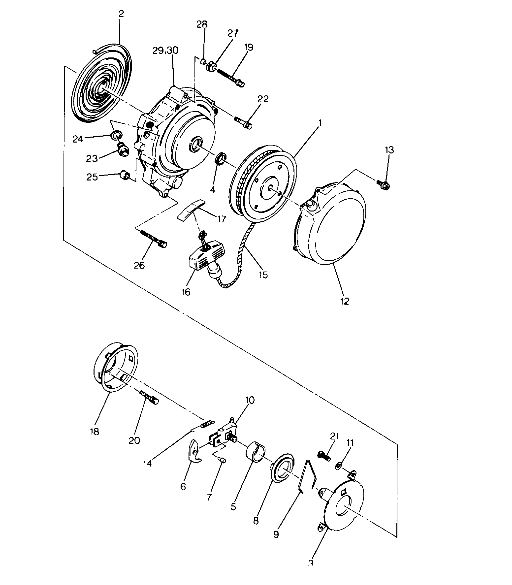 Recoil Starter Assembly (4916331633037A)