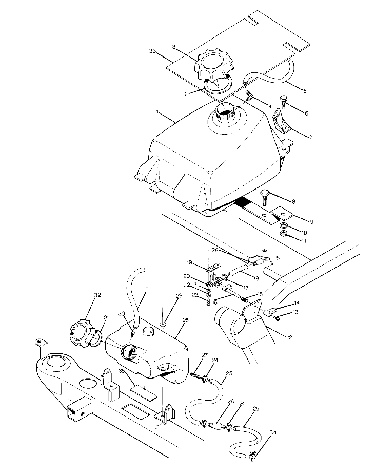 Fuel Tank Assembly (4916341634009A)