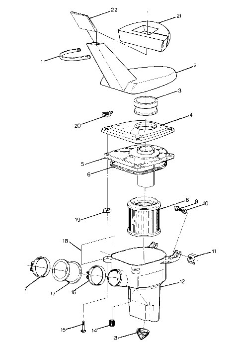 Air Box Assembly (4916341634019A)