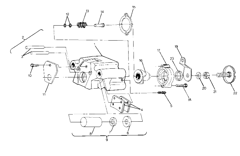 Rear Brake Assembly (4916341634030A)