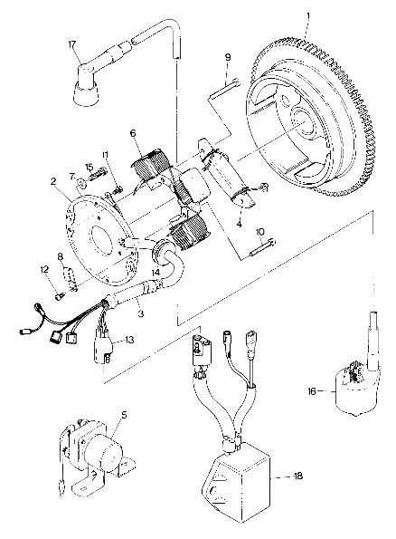 Magneto Assembly (4916341634037A)