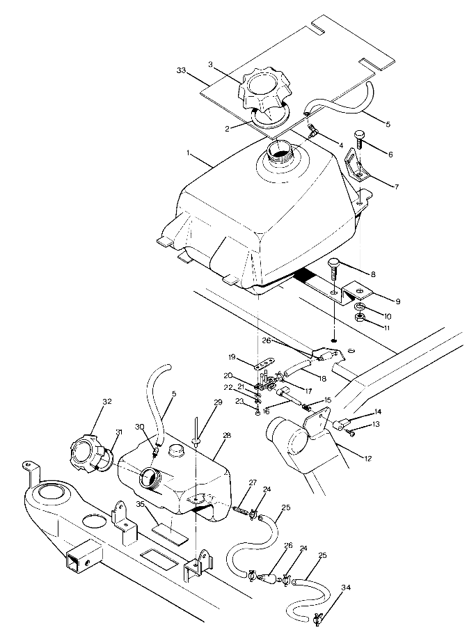 Fuel Tank Assembly (4916351635009A)