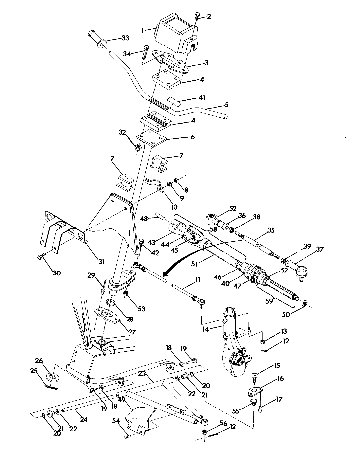 Steering Assembly (4916351635015A)