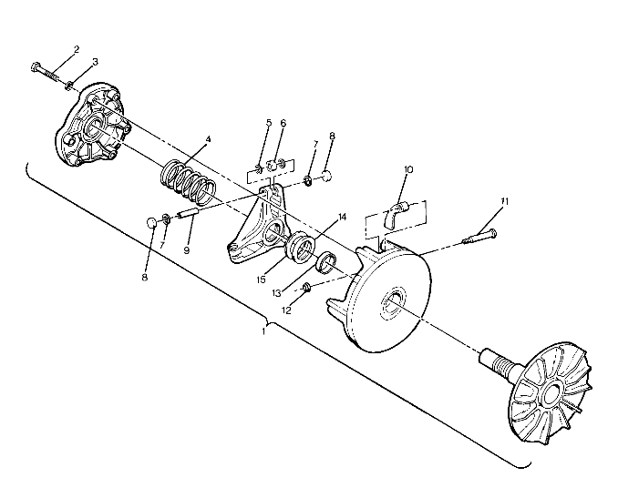 Drive Clutch Assembly (4916351635028A)