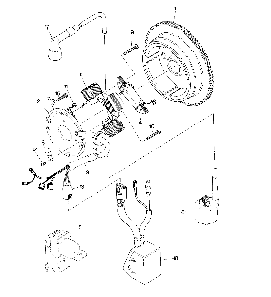 Magneto Assembly (4916351635048A)