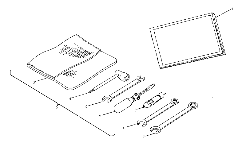 Tool Kit Assembly (4916351635050A)