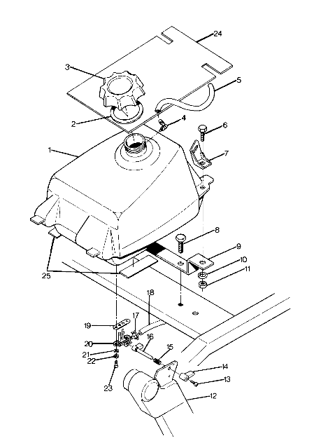 Fuel Tank Assembly (4916361636004A)