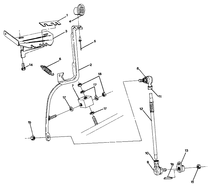 Shift Linkage Assembly (4916361636016A)