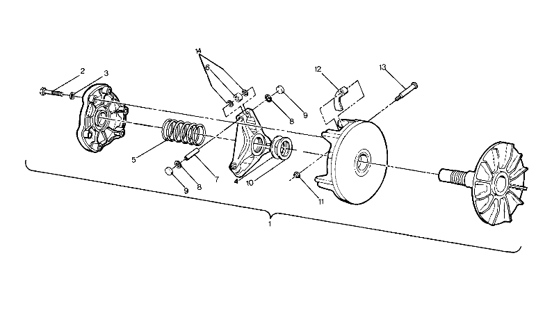 Drive Clutch Assembly (4916361636028A)