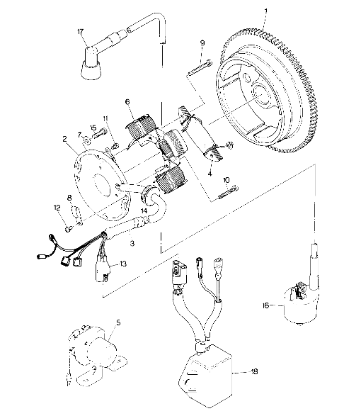 Magneto Assembly (4916361636041A)